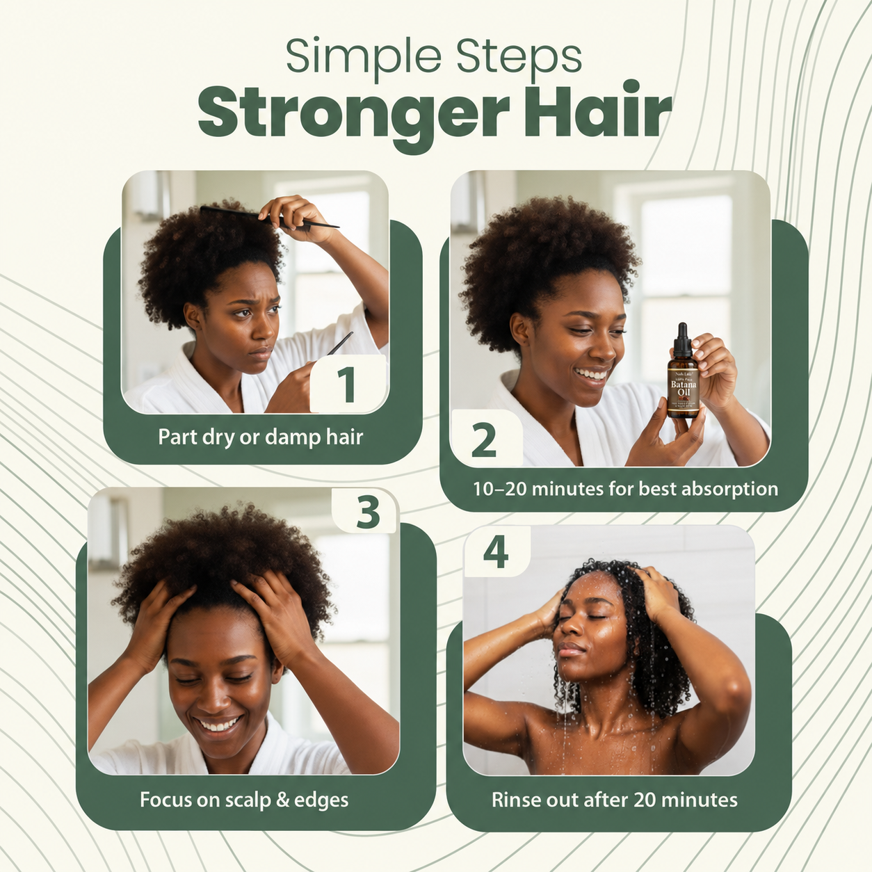 Batana + Rosemary Hair Oil