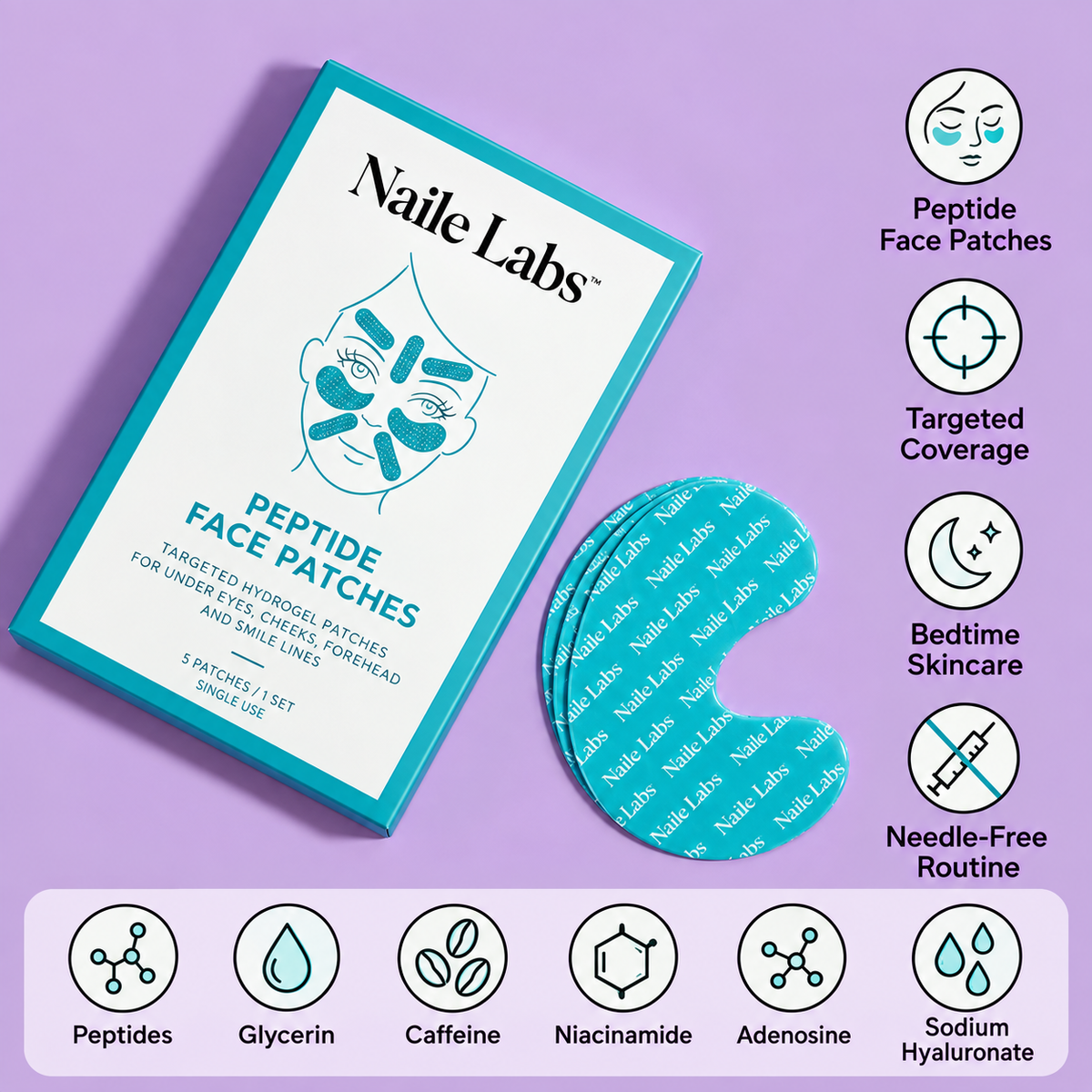 Naile Rest Overnight Face Tape