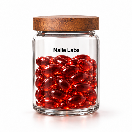 Glass storage jar