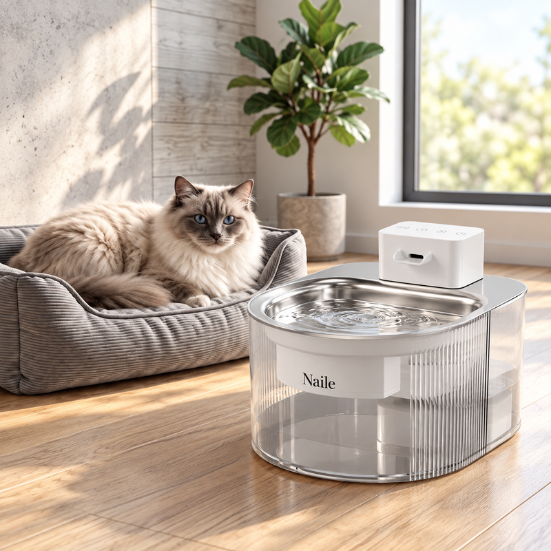 Naile Tap Wireless Cat Fountain
