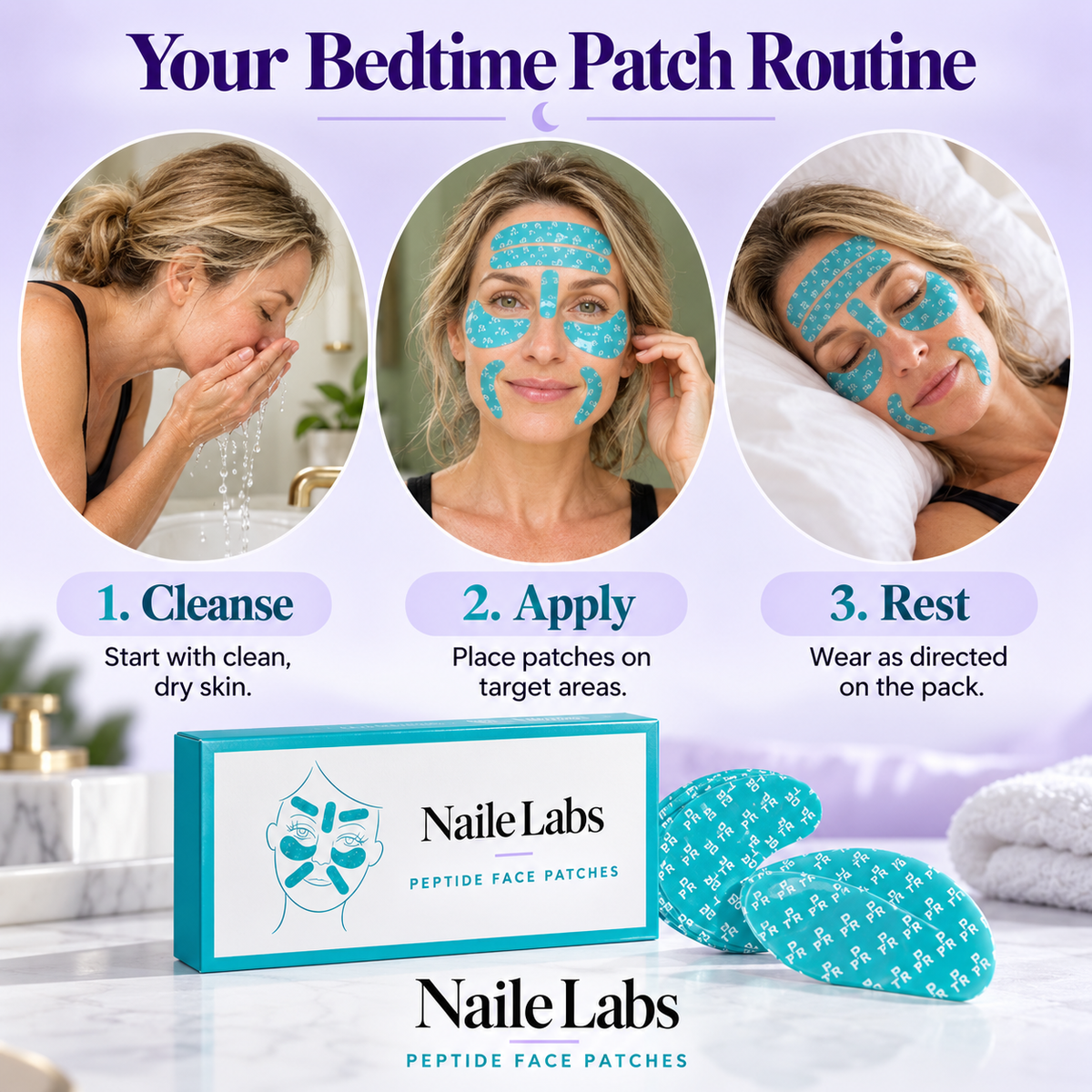Naile Rest Overnight Face Tape