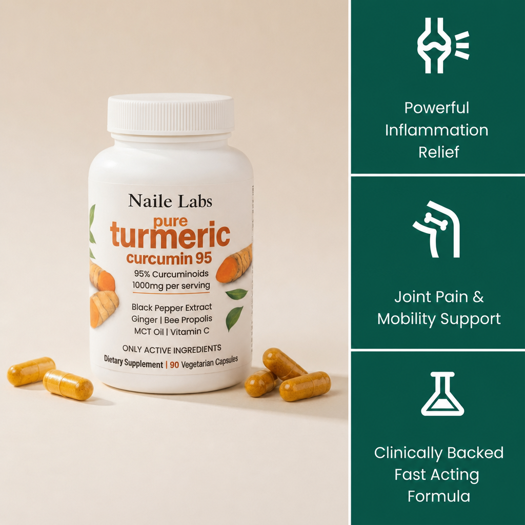 Turmeric Curcumin Capsules (95% Extract)