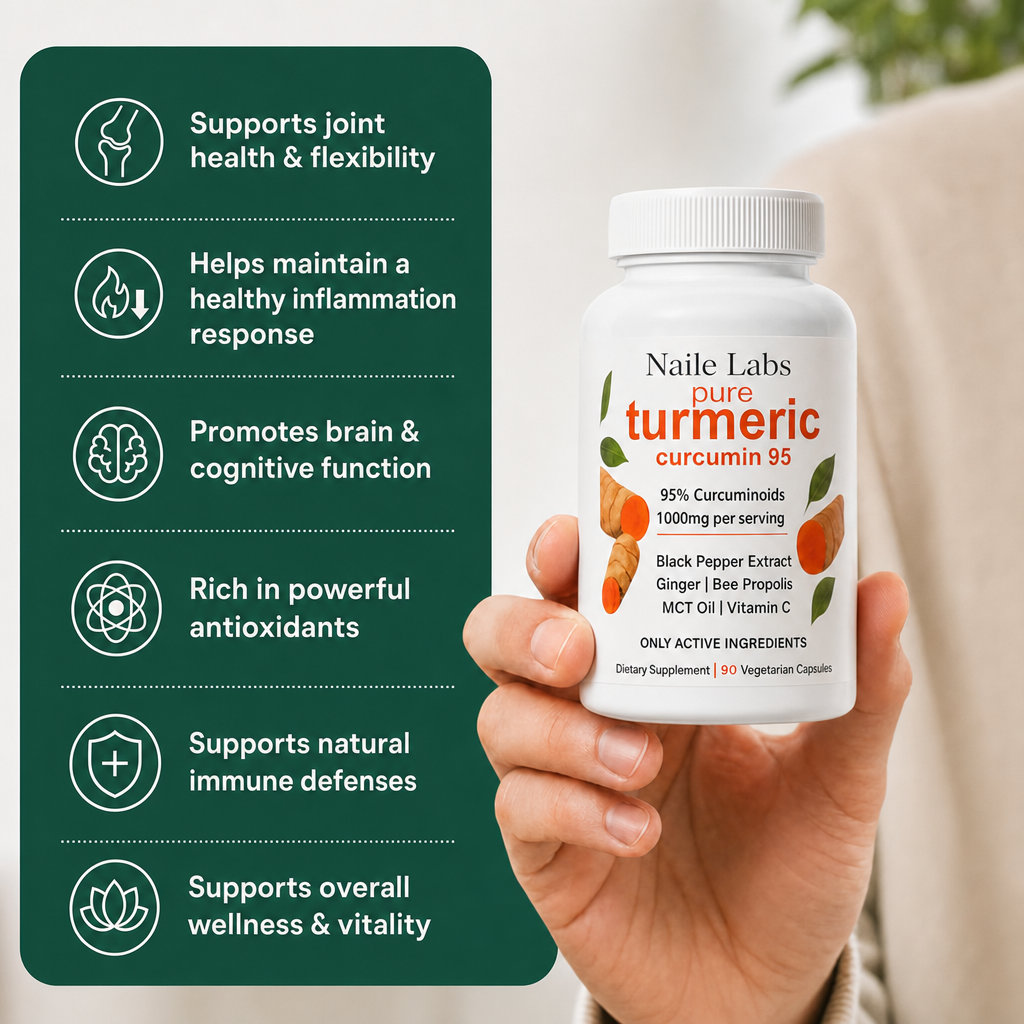 Turmeric Curcumin Capsules (95% Extract)