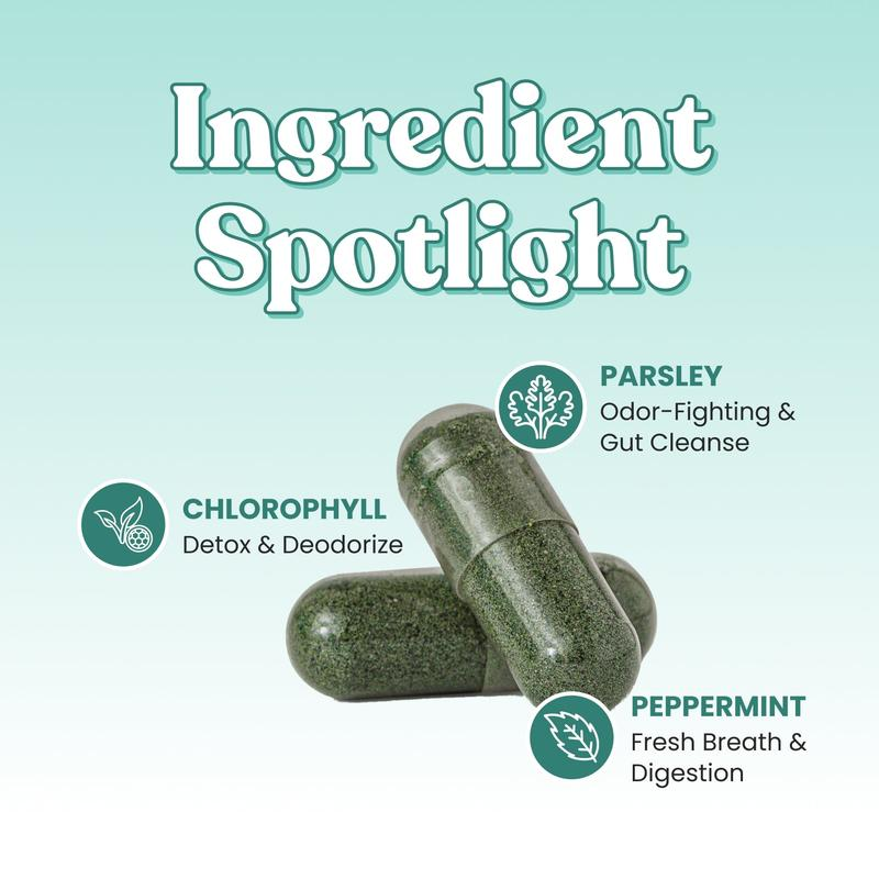 Naile Labs Internal Deodorant Capsules